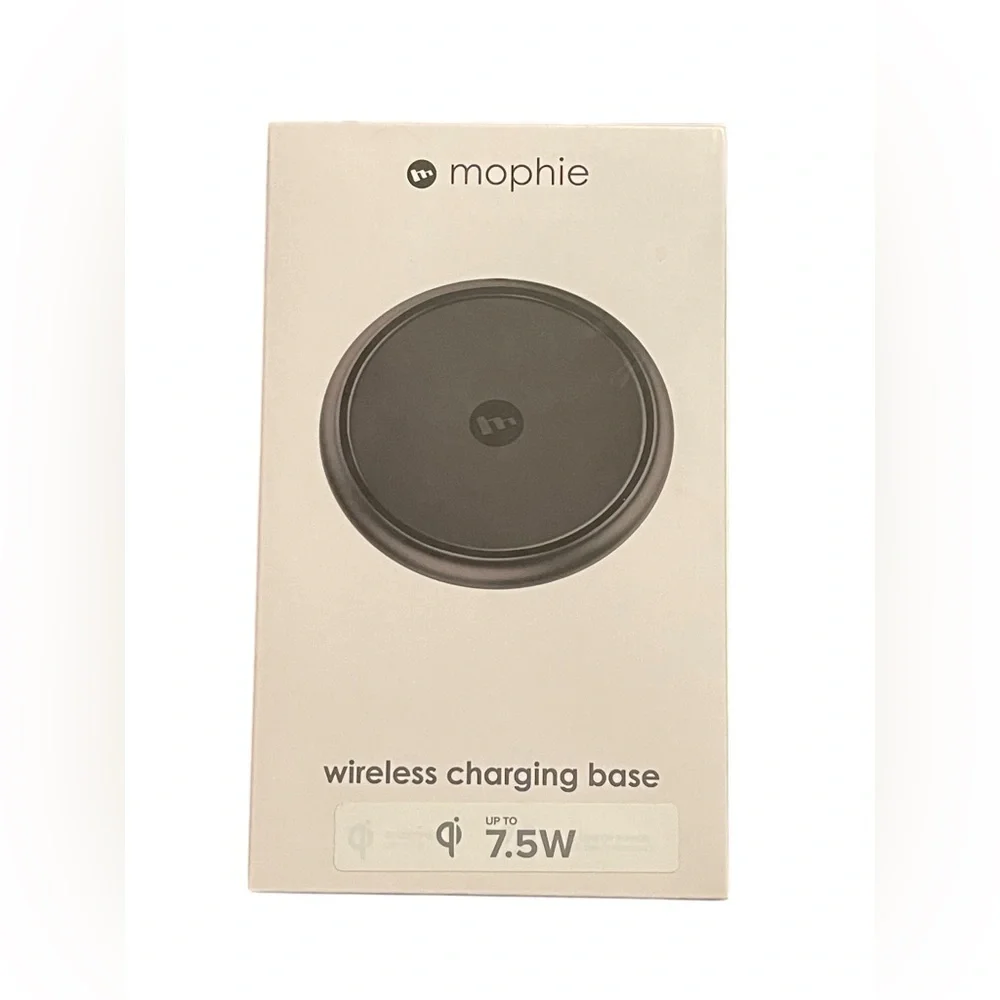 Mophie Wireless Charging Base - Black. NEW In box. NEVER used.